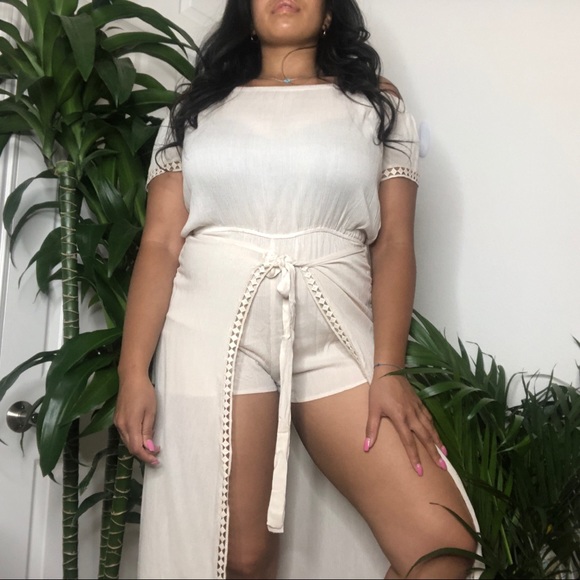 Boho Goddess High Low Romper Jumpsuit - Picture 10 of 11